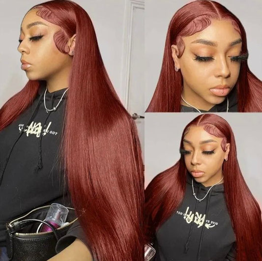 Auburn Brown 13x4 HD Lace Wig