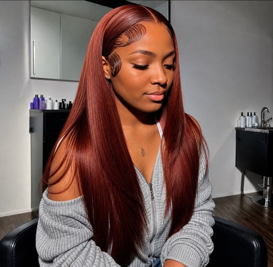 Auburn Brown 13x4 HD Lace Wig