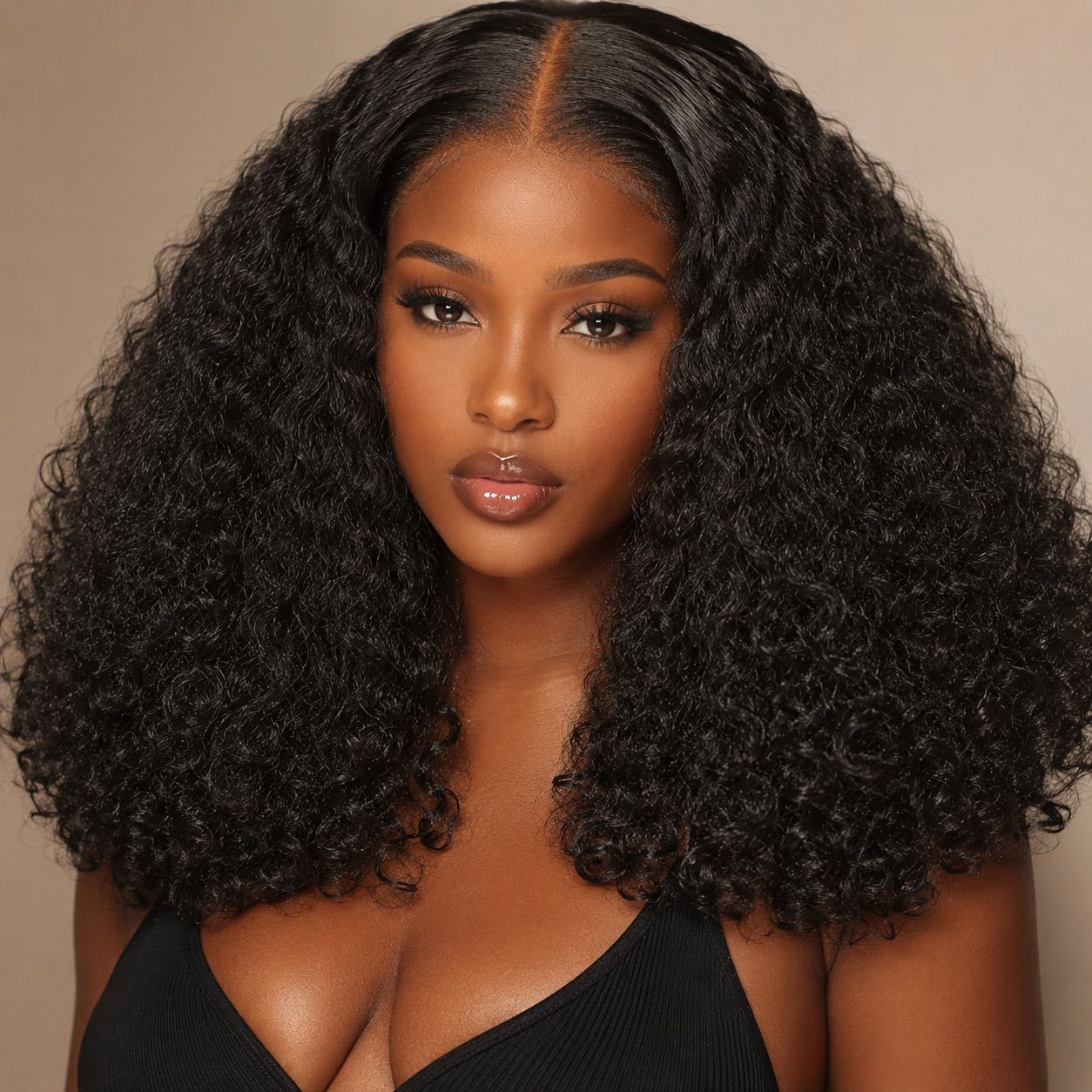 Mini Curl Bob Wig