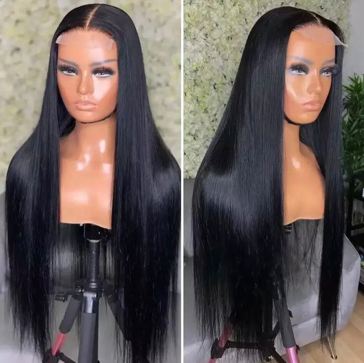Jet Black Lace Front Wig