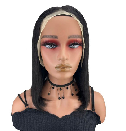 Luxe Jet Black Straight Wig