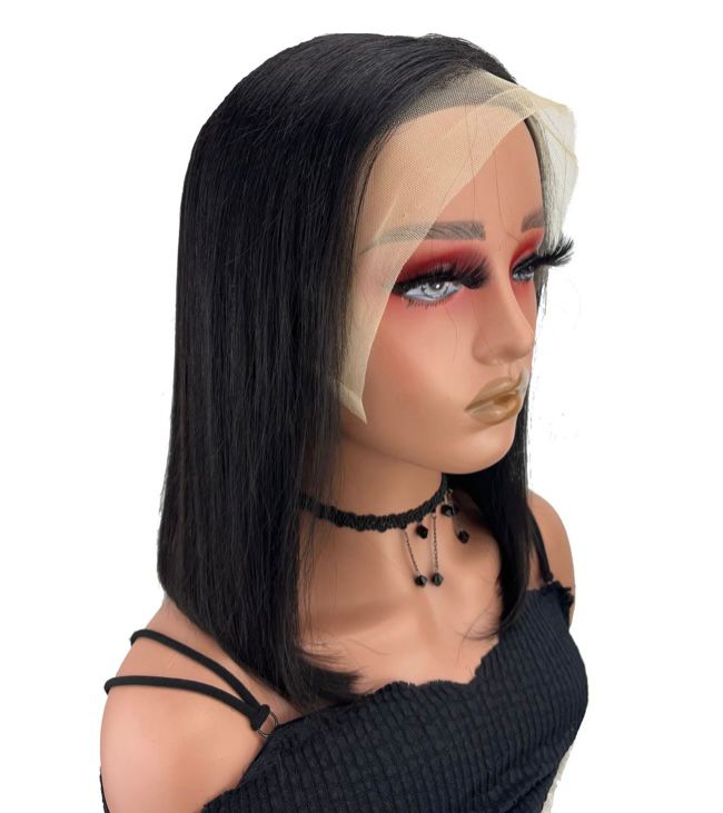 Luxe Jet Black Straight Wig
