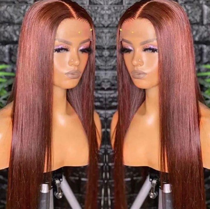 Auburn Brown 13x4 HD Lace Wig
