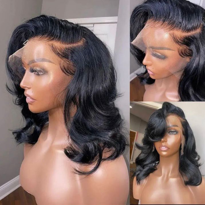 Short Curly Lace Wig