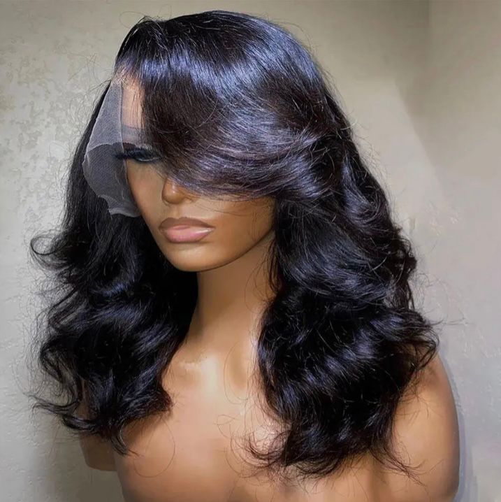 Short Curly Lace Wig